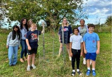SMS Students Share Service Learning Experiences at Statewide Meeting